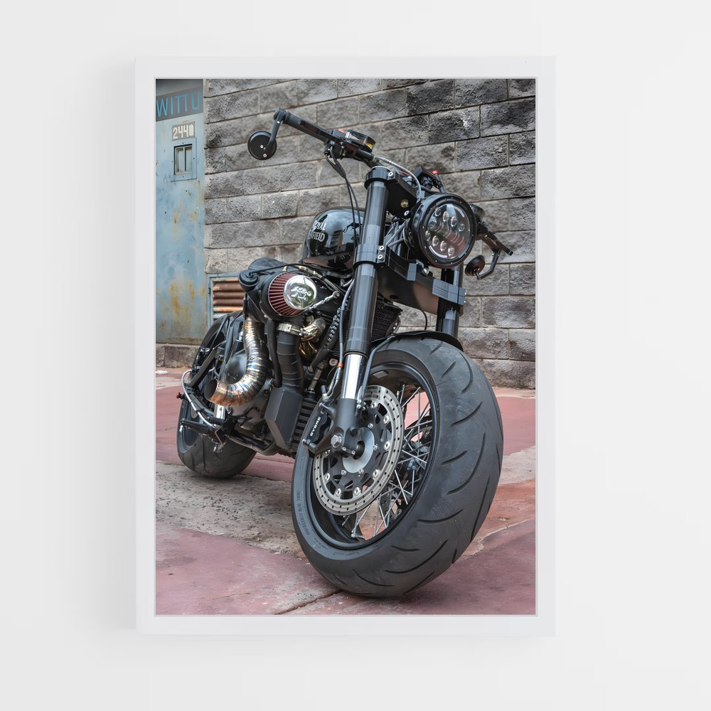 Poster Intercepteur Étonnant – affiche Royal Enfield (vue 3)